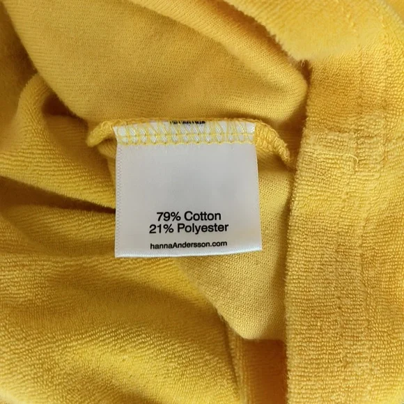 Hanna Andersson Terry Hoodie Cover-Up - Picture 6 of 6